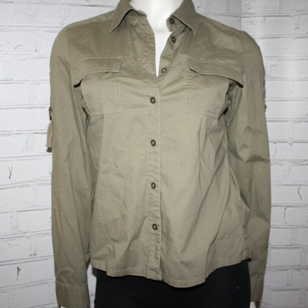 🎖️ Military-Inspired Blouse · Calvin Klein Jeans · Size Small